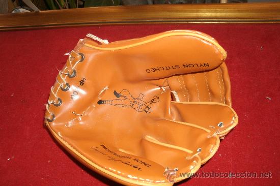 Coleccionismo deportivo: GUANTE DE BEISBOL PROFESIONAL DE CUERO A ESTRENAR - Foto 1