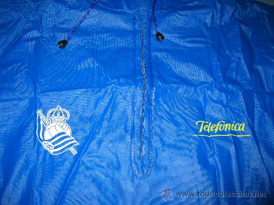 Coleccionismo deportivo: CHUBASQUERO REAL SOCIEDAD - TELEFONICA - Foto 3