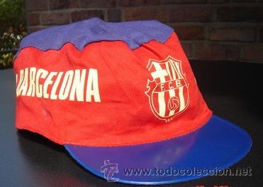 Coleccionismo deportivo: GORRA ANTIGUA FC BARCELONA - Foto 1