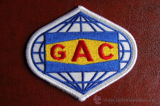 Coleccionismo deportivo: ESCUDO EN TELA PARA PLANCHA GAC - Foto 1