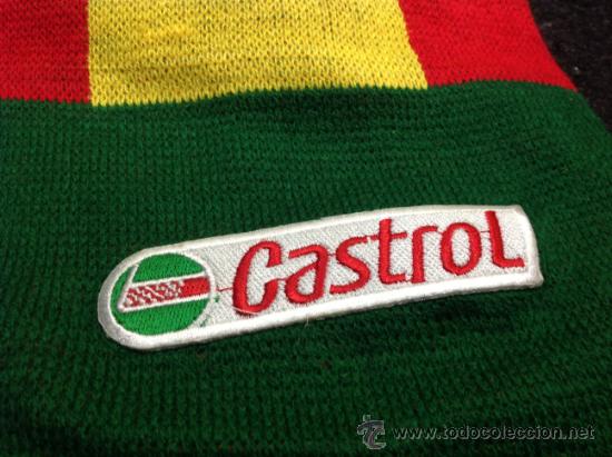 Coleccionismo deportivo: BUFANDA MARCA CASTROL SELECCI&Oacute;N ESPA&Ntilde;OLA - Foto 2