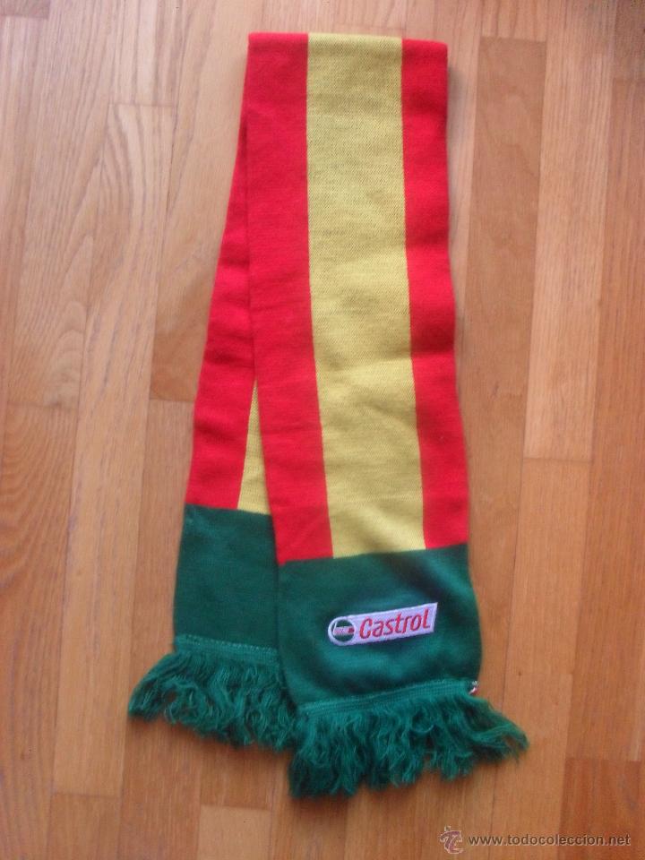 Coleccionismo deportivo: BUFANDA SELECCION ESPA&Ntilde;OLA CASTROL - Foto 1