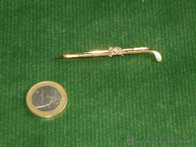 Coleccionismo deportivo: AGUJA DE CORBATA - PALO DE GOLF - JINETE - Foto 1
