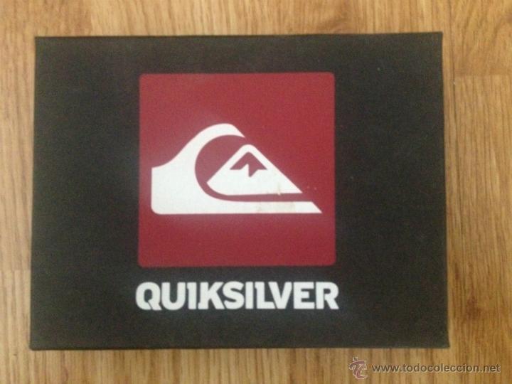 Coleccionismo deportivo: CAJA CARTERA QUIKSILVER - Foto 1