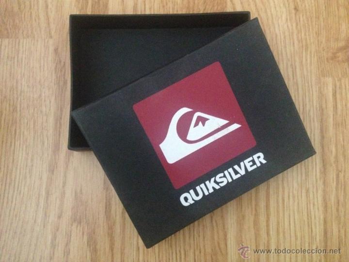 Coleccionismo deportivo: CAJA CARTERA QUIKSILVER - Foto 2