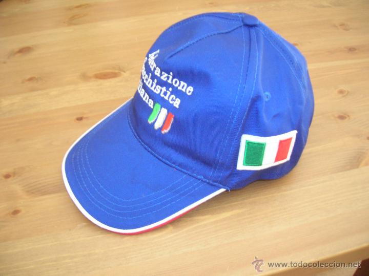 Coleccionismo deportivo: GORRA DE LA FEDERACI&Oacute;N ITALIANA DE AJEDREZ. - Foto 1