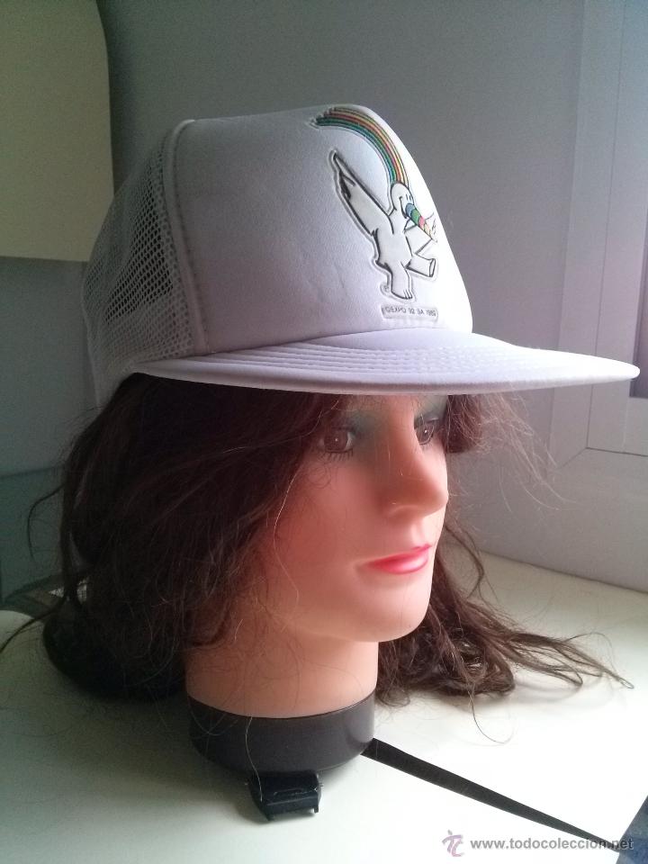 Coleccionismo deportivo: GORRA EXPO 92 - Foto 2