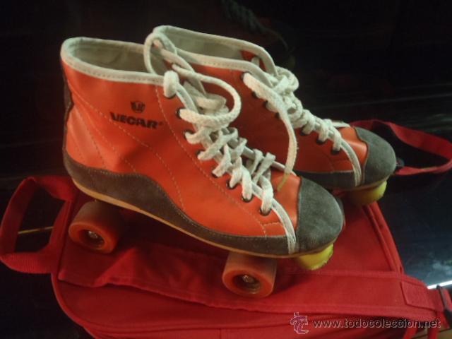 Coleccionismo deportivo: PATINES DE CUATRO RUEDAS VECAR. N&ordm; 39. - Foto 1