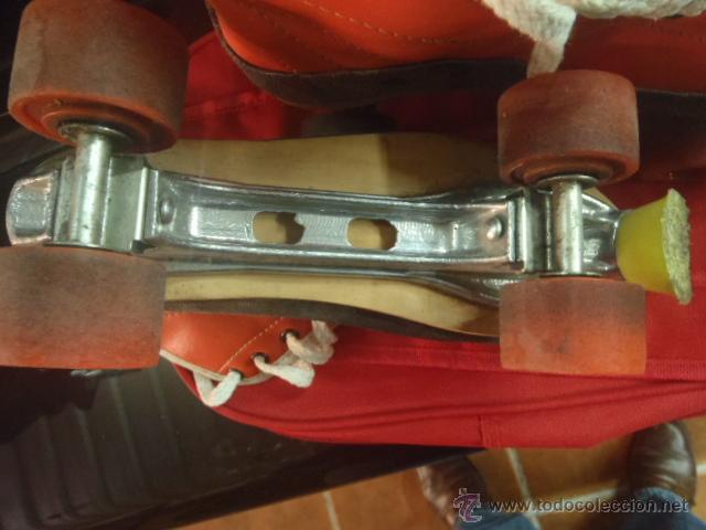 Coleccionismo deportivo: PATINES DE CUATRO RUEDAS VECAR. N&ordm; 39. - Foto 4