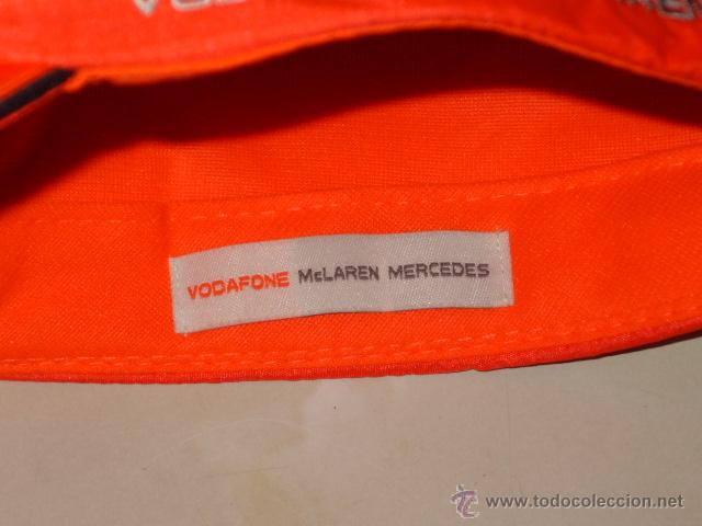 Coleccionismo deportivo: GORRA VODAFONE McLAREN MERCEDES. - Foto 8