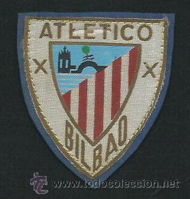 Coleccionismo deportivo: Escudo de Tela impresa Atletico de Bilbao - Foto 1