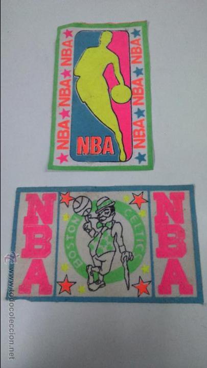 Coleccionismo deportivo: DOS PARCHES NBA. A&Ntilde;OS 80 - Foto 1