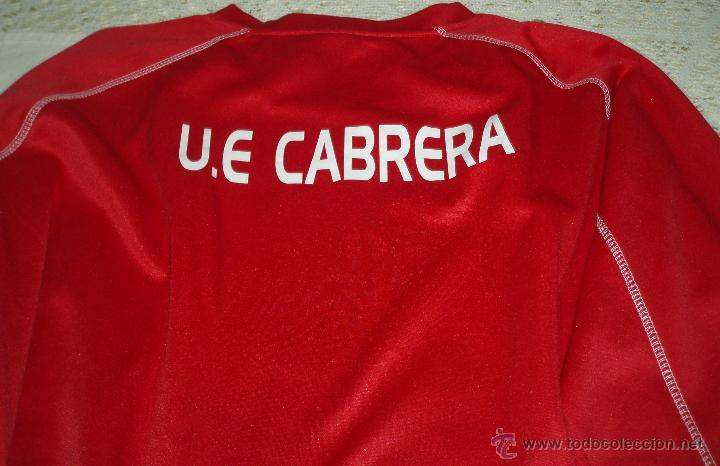 Coleccionismo deportivo: camiseta manga larga de la U.E de cabrera Talla XL - Foto 2