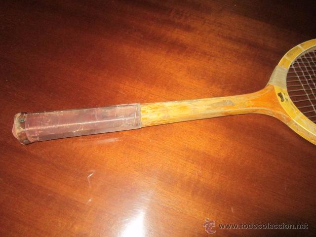 Coleccionismo deportivo: Raqueta de tenis antigua. - Foto 3