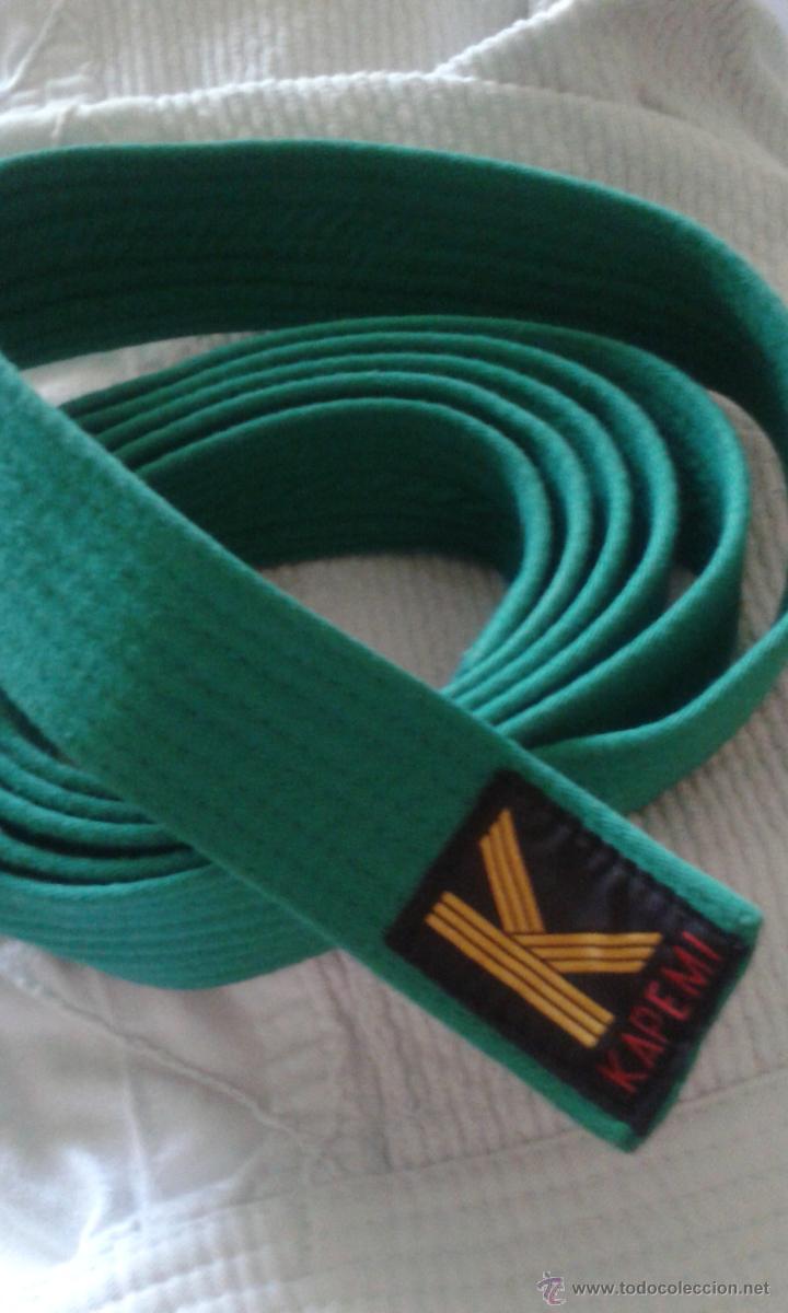 Coleccionismo deportivo: CINTUR&Oacute;N DE JUDO VERDE - Foto 1