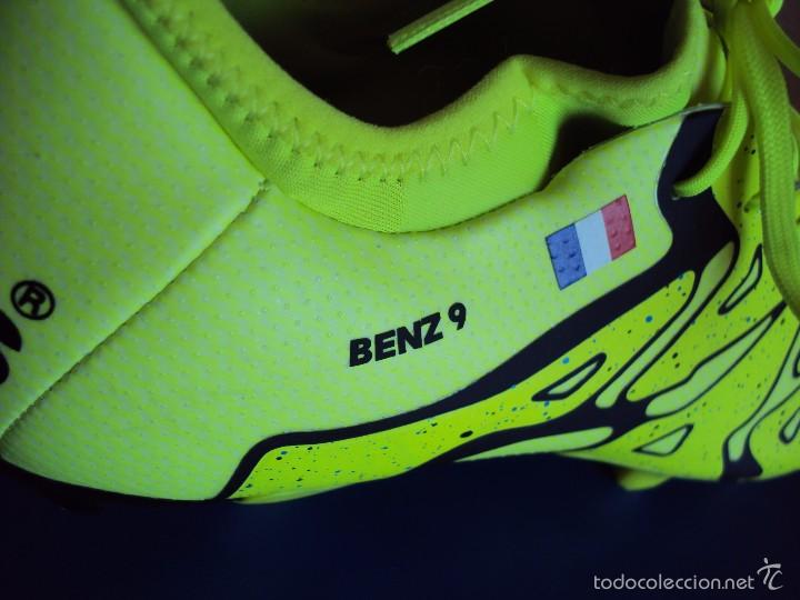 Coleccionismo deportivo: (F-1452)BOTAS DE KARIM BENZAMA , REAL MADRID , MATCH UN WORN - Foto 11