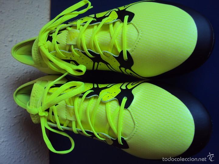 Coleccionismo deportivo: (F-1452)BOTAS DE KARIM BENZAMA , REAL MADRID , MATCH UN WORN - Foto 15