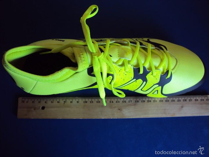Coleccionismo deportivo: (F-1452)BOTAS DE KARIM BENZAMA , REAL MADRID , MATCH UN WORN - Foto 16