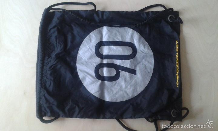 Coleccionismo deportivo: Mochila sencilla NIKE -- Negro y Plata -- Funcional 100% -- - Foto 2