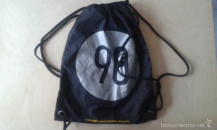 Coleccionismo deportivo: Mochila sencilla NIKE -- Negro y Plata -- Funcional 100% -- - Foto 3