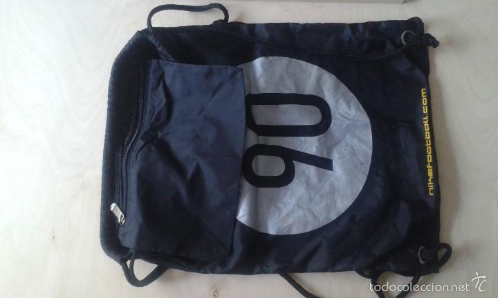 Coleccionismo deportivo: Mochila sencilla NIKE -- Negro y Plata -- Funcional 100% -- - Foto 4