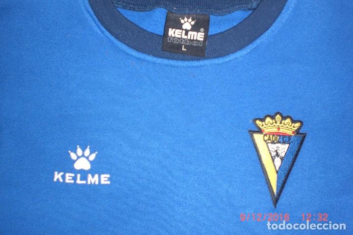 Coleccionismo deportivo: Sudadera Kelme Cadiz CF - Foto 3