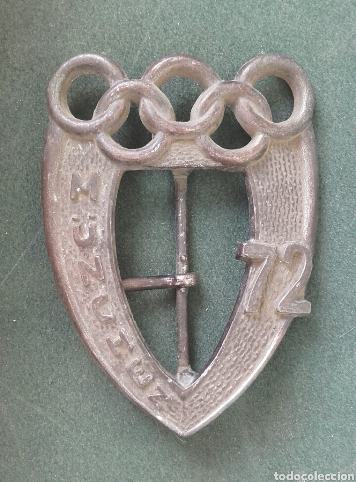 Coleccionismo deportivo: Hebilla juegos olimpicos 1972, munchen - Foto 1
