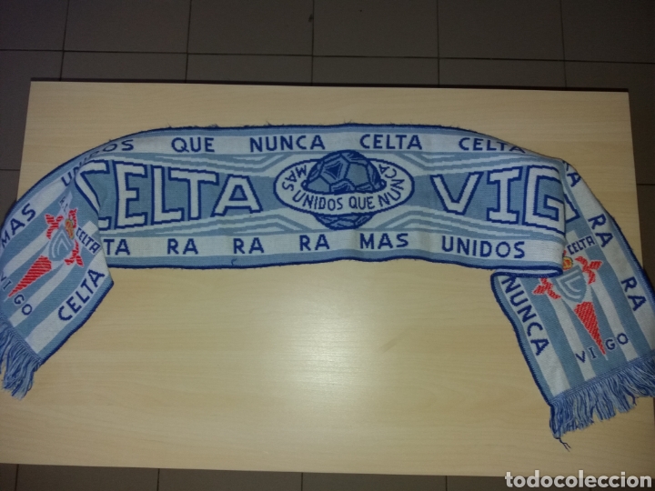 Coleccionismo deportivo: Antigua bufanda CELTA de VIGO - Foto 1