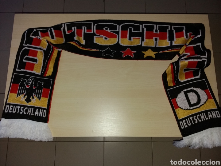 Coleccionismo deportivo: Antigua bufanda ALEMANIA - Foto 1
