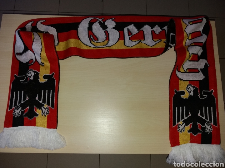 Coleccionismo deportivo: Antigua bufanda ALEMANIA - Foto 2