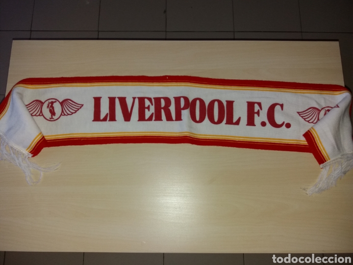 Coleccionismo deportivo: Antigua bufanda LIVERPOOL FC - Foto 1