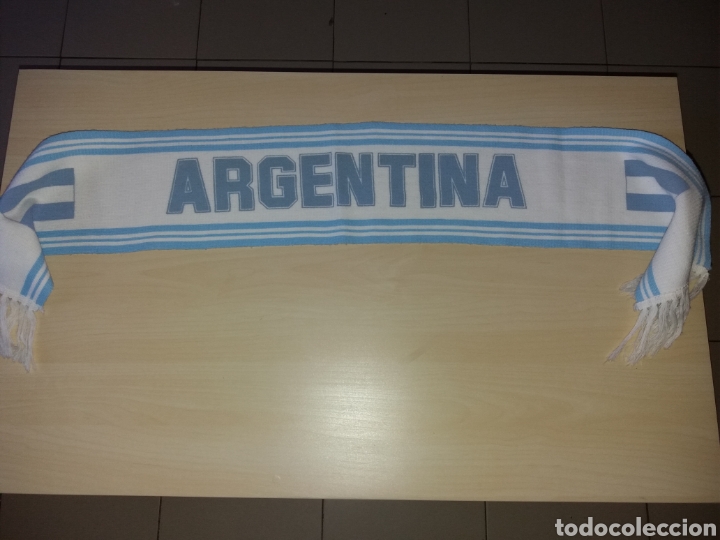 Coleccionismo deportivo: Antigua bufanda ARGENTINA - Foto 1