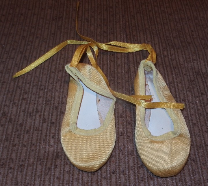 zapatillas de ballet,amarillas,vuleball(petrel- - Comprar Complementos  deportes en todocoleccion - 107813195