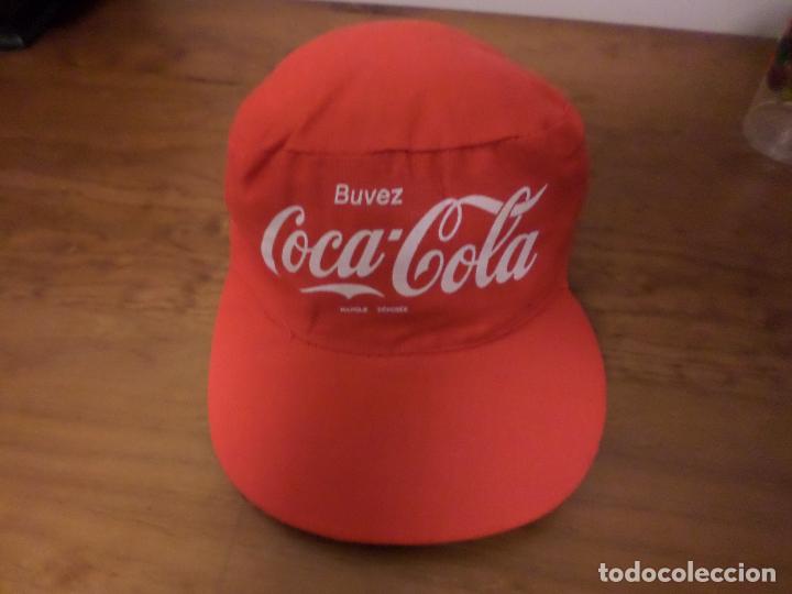 Coleccionismo deportivo: VISERA DE CICLISMO COCA-COLA - Foto 1