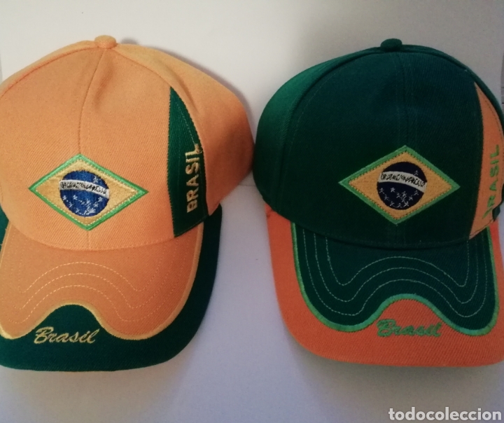 Coleccionismo deportivo: Gorra bordada BRASIL - Foto 1