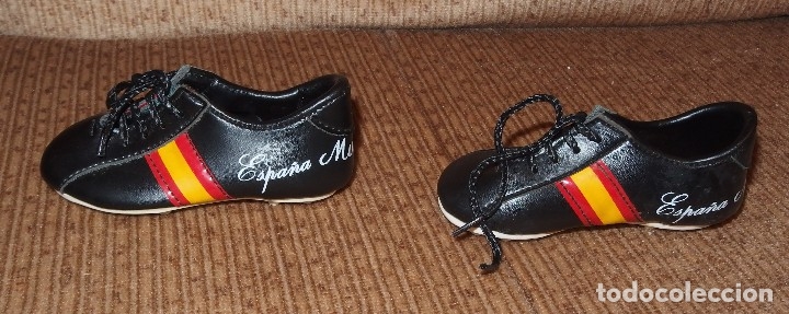Coleccionismo deportivo: MINI BOTAS DEL MUNDIAL 82,FUTBOL - Foto 4