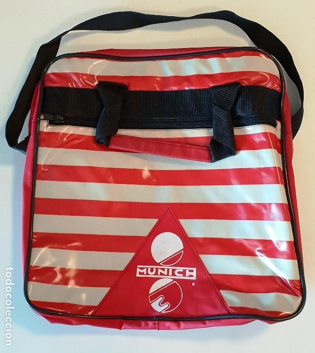 Coleccionismo deportivo: Bolsa Tipo bandolera munich a&ntilde;os 70-80 - Foto 1