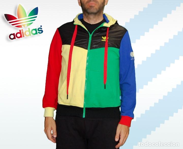 chaqueta adidas multicolor
