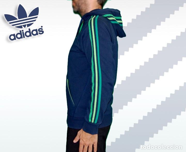Coleccionismo deportivo: Adidas Sudadera Navy Azul Marino Talla M - Foto 4