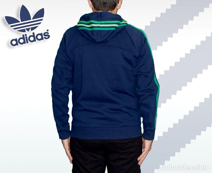 Coleccionismo deportivo: Adidas Sudadera Navy Azul Marino Talla M - Foto 5