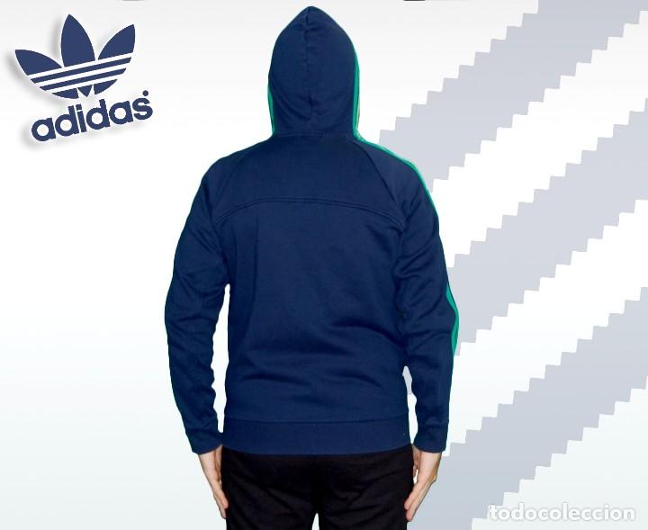 Coleccionismo deportivo: Adidas Sudadera Navy Azul Marino Talla M - Foto 6