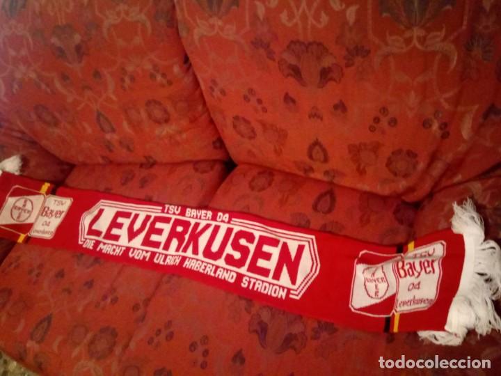 Coleccionismo deportivo: Bufanda bayer leverkusen futbol - Foto 1
