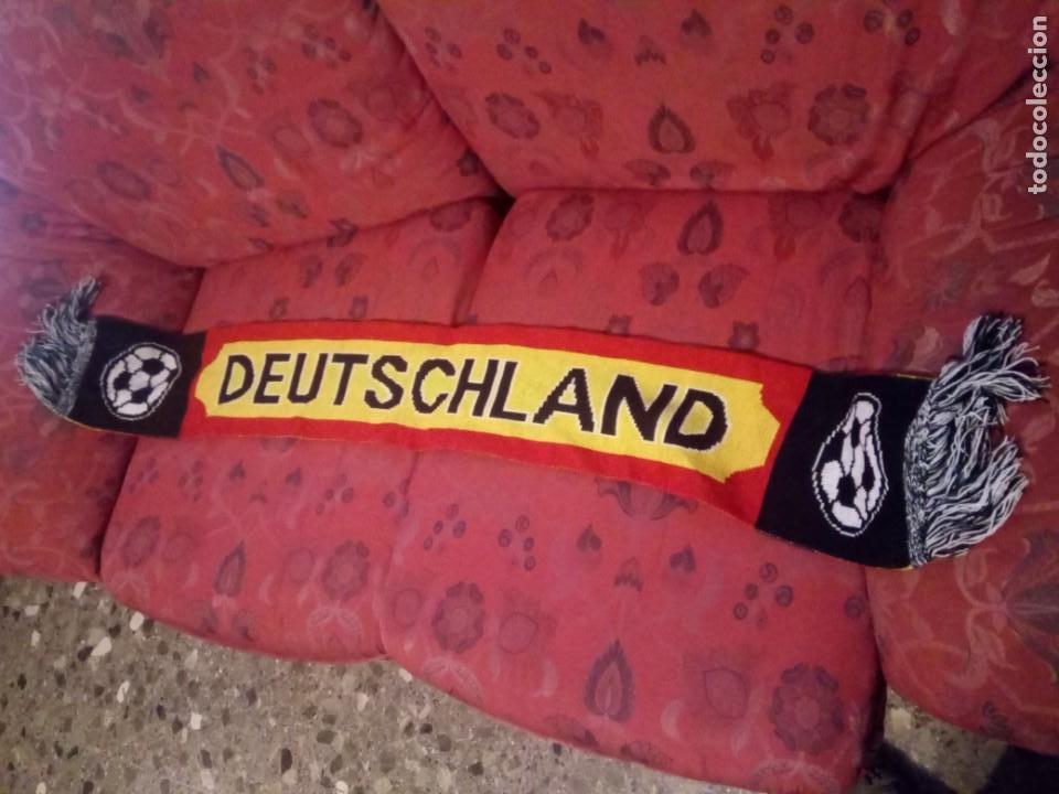 Coleccionismo deportivo: Bufanda deutschland futbol - Foto 1