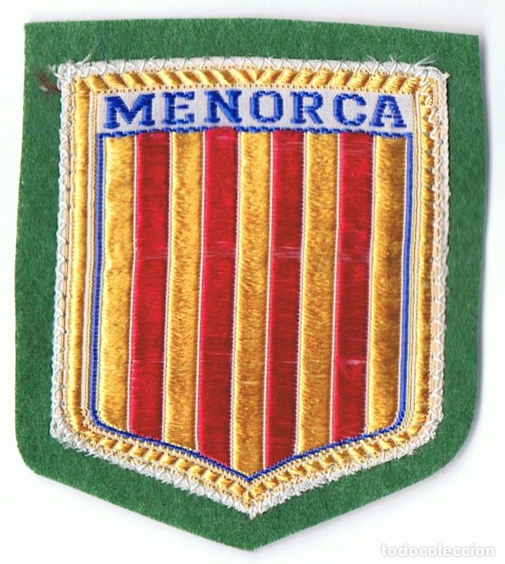 Coleccionismo deportivo: PARCHE ESCUDO DE MENORCA - Foto 1