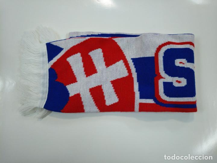 Coleccionismo deportivo: BUFANDA DE ESLOVAQUIA. SLOVAKIA. TDKDEP16 - Foto 6