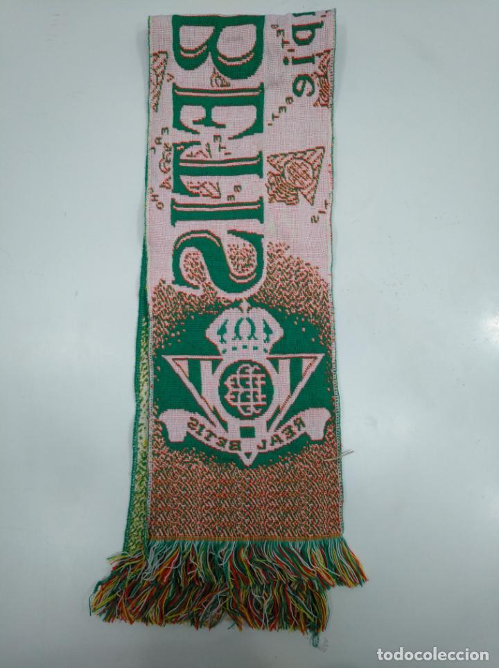 Coleccionismo deportivo: BUFANDA DEL REAL BETIS. TDKDEP16 - Foto 2