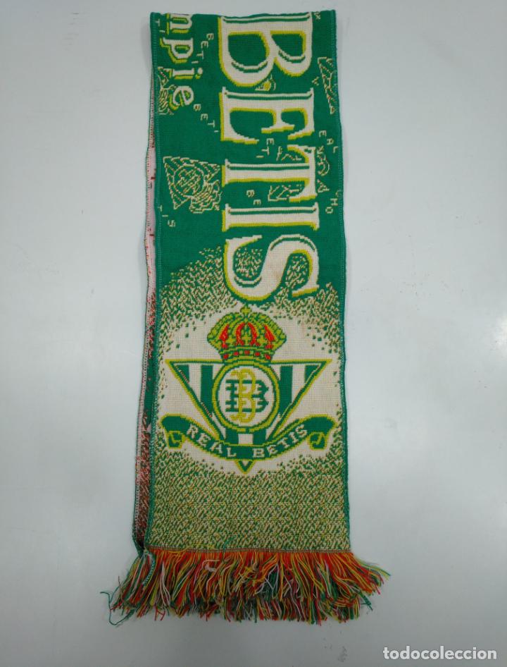 Coleccionismo deportivo: BUFANDA DEL REAL BETIS. TDKDEP16 - Foto 4