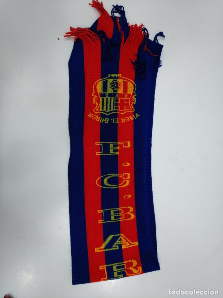 Coleccionismo deportivo: BUFANDA F.C. BARCELONA. VISCA EL BARSA. TDKDEP16 - Foto 1