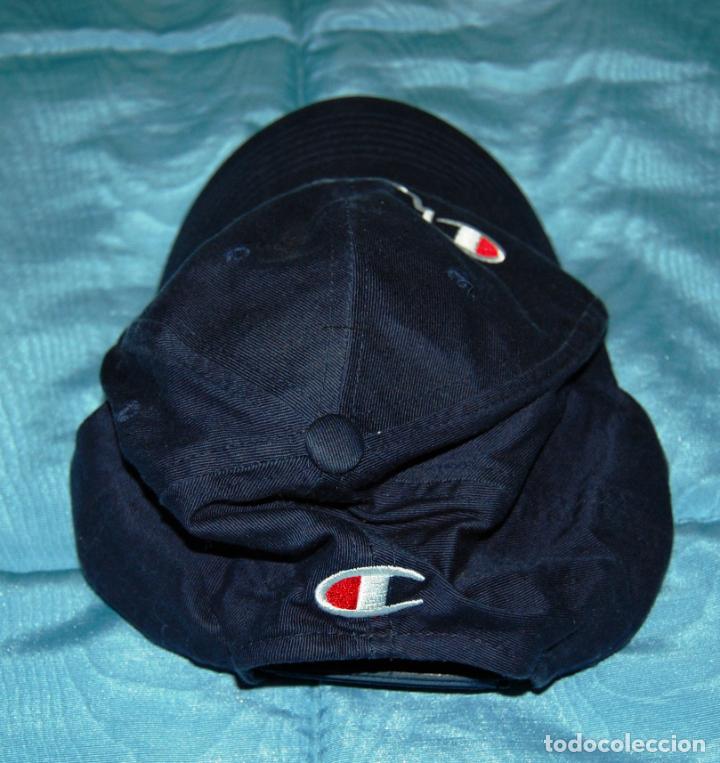 Coleccionismo deportivo: Tres gorras deportivas de diferentes marcas comerciales. - Foto 7