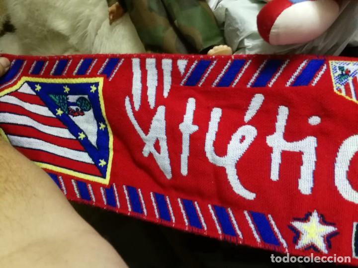 Coleccionismo deportivo: BUFANDA AT MADRID - Foto 1